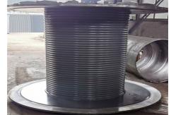 China Carbon Steel 8mm Diameter Wire Rope Winding Drum LEBUS Series Non Standard supplier