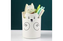 China Creative Mobile Phone Cartoon Student Stationery Pen Holder 8x10.5cm supplier