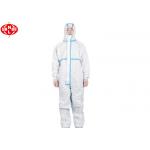 White Microporous PPE Anti Static 5XL Disposable Overalls for sale