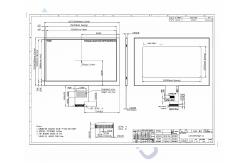 China 7 LVDS 1.90W LCD Monitor Module LED Backlight 500cd/M2 supplier