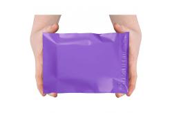 China Low MOQ Purple 10x13 LDPE Poly Packaging Bag For Shipping Tear Proof supplier
