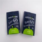 Snacks Food Mylar 110mic Zipper Standing Pouches Customized Logo for sale
