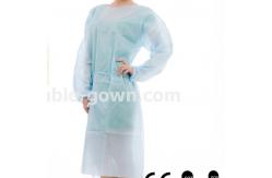 China Laboratory Single Use Non Woven SMS Medical Isolation Gown supplier