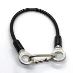 Galvanized Steel PVC Coated Stainless Steel Wire Rope Sling With Snap Hook And Eyelets For Safety Hanger Wire for sale