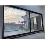 Stormproof PVDF Color Aluminum Clad Sliding Patio Doors Double Glazed for sale