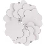 OEM ODM Flower Shape Artists Canvas Boards 100% Pure Cotton Canvas Panels White for sale