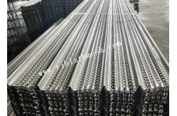 China 450mm Width Galvanized Metal Rib Lath U Patterns For Construction supplier