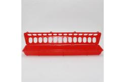 China 50cm Plastic Flip Top Poultry Feeder Drinker For Hens Chicken supplier