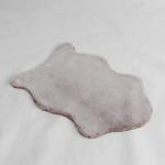 Custom Plush Faux Fur Rug 100% Polyester Rabbit Hair Area Home Living Room for sale