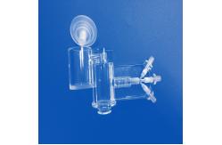 China Three Channel Machining Quartz Glass Thread Component Analysis Instrument supplier