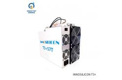 China Innosilicon T3+57t BTC Asic Miner with psu 220v supplier
