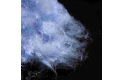 China Environment-Friendly Recycled Blue Dope Dyed Viscose Fibre Matrix Stability PSF supplier