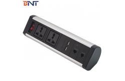China Conference Room Table Electrical Outlets With Double Universal Power Sockets supplier