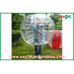 Inflatable Interactive Games Inflatable Bumper Bubble Ball Zorbing 0.8mmPVC / TPU For Family for sale