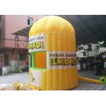 Lightweight Inflatable Lemonade Stand One Door And One Window Long Life Span for sale