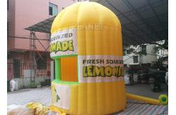 China Lightweight Inflatable Lemonade Stand One Door And One Window Long Life Span supplier
