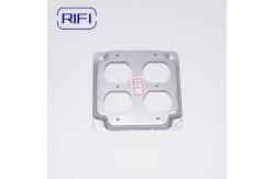 China RIFI Galvanized Raised Steel Cover For Electrical Junction Box  RS Cover supplier
