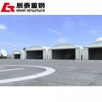 Against Corrosion Prefabricated Steel Hangar Buildings Customized for sale