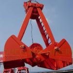 Material Handling 2 Rope Clamshell Excavator Mechanical Grab Bucket