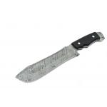 Damascus Micarta Custom Hunting Knife Handmade Stainless Steel Machete 14in for sale