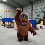 Adult Gorilla Costume Realistic Orangutan Suit For Theme Park for sale