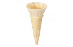 China 110 Mm Length Small Flavored Wafer Cone / Sugar Ice Cream Cone supplier