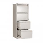 Home Library Key Lock Electrostatic 0.6mm Steel Filing Cabinet for sale