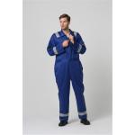 Tomax FR31 Model Royal Blue Anti Fire Electric Arc Flash Protective Clothing 350gsm with reflective strips for sale