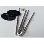 ISO Aluminum 2.5x115mm Solar Panel Mesh Clips For Fastening Solar Mesh for sale