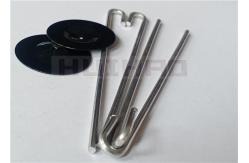 China 2.0x100mm Bird Deterrent Solar Wire Clips To Secure Wire Mesh supplier