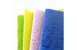 China 3D Embossed Nonwoven Florist Wrapping Paper Eco Friendly Flower Wrap 58cm*10m supplier