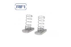 China Rifi Spring Nut Zinc Plated Yellow Zinc Plated Good Quality supplier