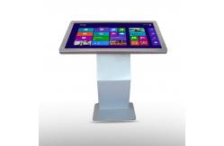 China Self Service Banking Kiosk Free Standing Digital Signage Built In Computer Windows System supplier