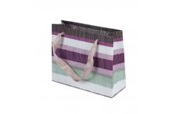 China Order Custom Printed Paper Merchandise Bag Business Packaging Online With Eyelet supplier