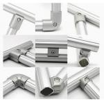 Aluminum lean Pipe Connector for Lean tube System