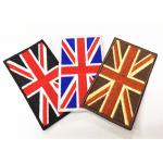 British Flag Square Military Style Patches Bright Color No Minimum for sale