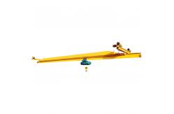 China 2T Span 12m Suspended Single Girder Eot Crane Remote Control Single Speed supplier