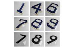 China Customized Durable Heat Press Names And Numbers For jerseys uniforms supplier