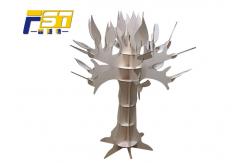 China 100% Recyclable Compressed Paper Cardboard Furniture With Tree Structure supplier
