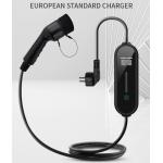 7kw 32a home electric charger station evse ev charging cable portable type 2 ac ev charger with european plug for sale