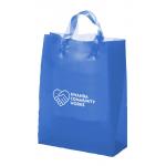 Heat Seal PE CMYK Custom Plastic Shopping Bag Private Printed Logo for sale