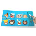 Indoor Educational Baby Sound Module Push Button Sound Flush Toilet Shaped