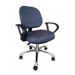 SGS  Laboratory Furniture Rotatable ESD Lab Chairs With Armrest