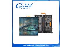 China Pre Maintenance P3.91MH Series IP65 Windproof And Ventilation Design Transparent Screen supplier