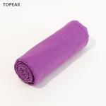 Yoga Absorbent Super Microfiber Suede Towel Anti Slip With Mesh Bag 1.6m for sale