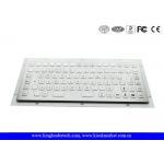 86 Flush Keys compact metal computer keyboard 12 Function Keys for sale