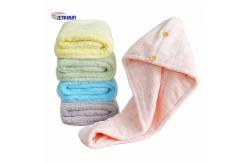 China Magical Water-Absorbent Towel Woman Long Hair Drying Wrap Turban Towel Hair Natural Drying Towel supplier