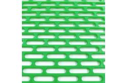 China Bee Queen Excluder Beehive Green Elliptical Hole Plastic Excluder supplier