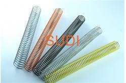 China Metal Strong Tension Strength 7.9mm Notebook Coil Binding supplier