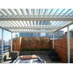 Bioclimatic Gazebo Awning garden Aluminum Louver Gazebo pergola Canopy for sale